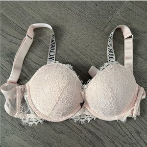 Victoria’s Secret Pink Sparkle Lace Bra